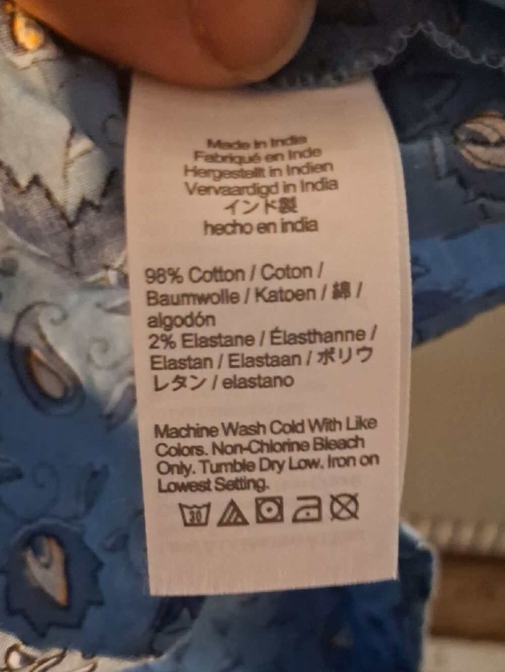 J. Crew Blue Floral Puff-Sleeve Top - Picture 6 of 6